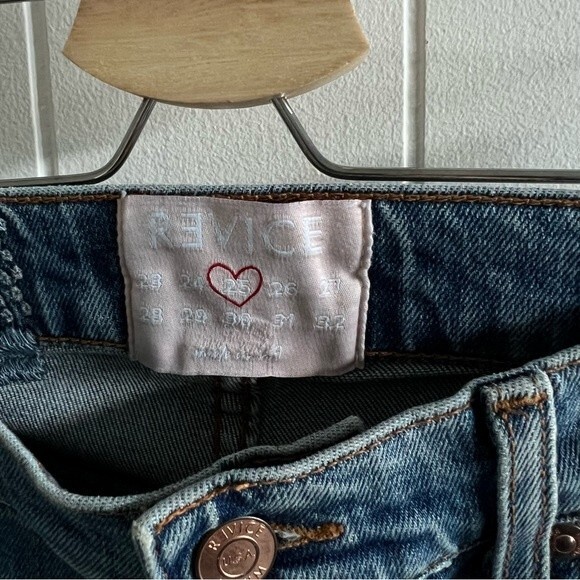 Revice Denim Ruby Tuesday Red Racing Stripe Jeans - Picture 5 of 14